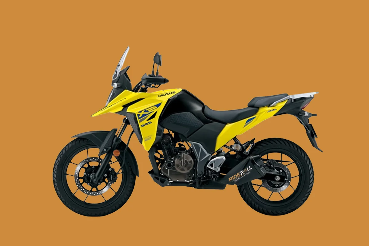 Suzuki V-Strom SX250 2026 Yellow Rental in Casablanca Morocco